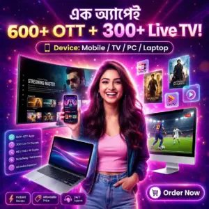 All in One Ott. One App All Services